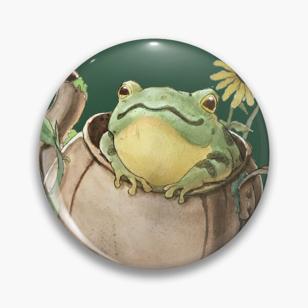 Item preview, Froggy in a Teapot - George Washington - Over The Garden Wall Frog designed and sold by Faerin.paints.