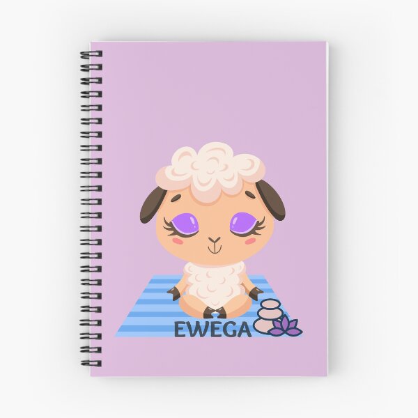 Item preview, Ewega Baby Sheep Easy Pose Yoga Design for farm animal lovers and yoga lovers you know. designed and sold by tranquilbeach.