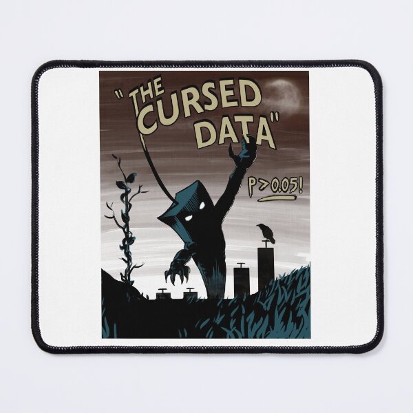 Item preview, The Cursed Data (Transparent Background) designed and sold by Science Lab Designs.