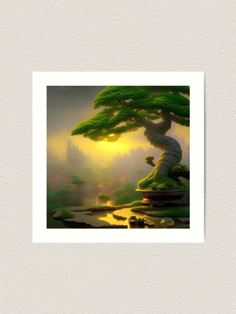 Bonsai at Dusk