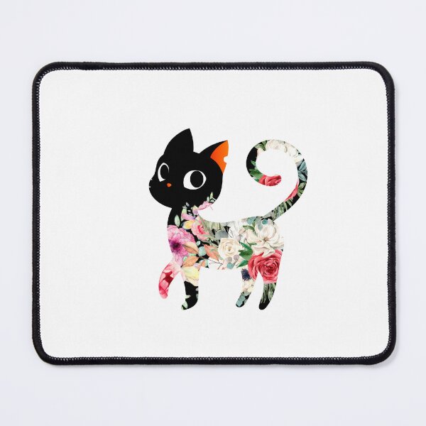 Item preview, abstract flower cat  designed and sold by ApurwaArtShop.