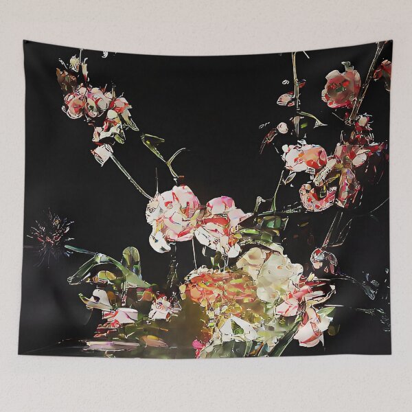 Item preview, Illuminated Bouquet-AI Floral Art designed and sold by BioDigital-Jazz.