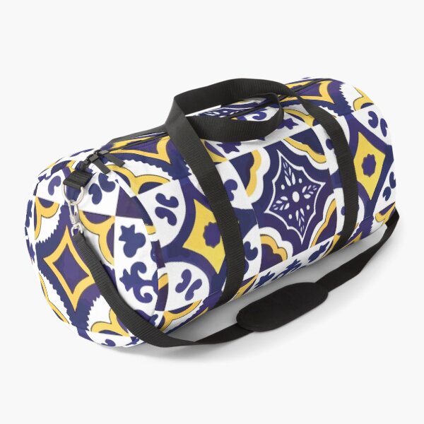 Item preview, Navy blue geometric mix print mexican talavera tiles modern azulejo interior design designed and sold by T-Mex.