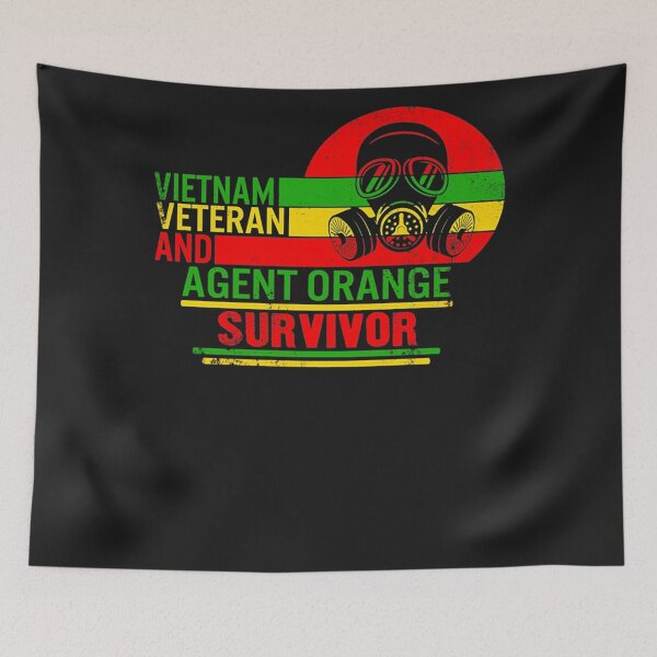 Item preview, Vietnam Veteran And Orange Agent Survivor designed and sold by Irundell2020.