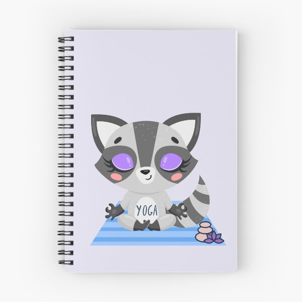 Item preview, Raccoon Easy Pose Yoga design for the raccoon and yoga lovers you know designed and sold by tranquilbeach.