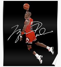 Michael Air Jordan - Supreme Poster