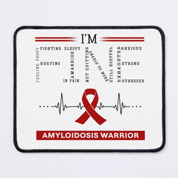 Item preview, I'm Fine Amyloidosis Warrior Support Amyloidosis Awareness Gifts designed and sold by rechardtee.