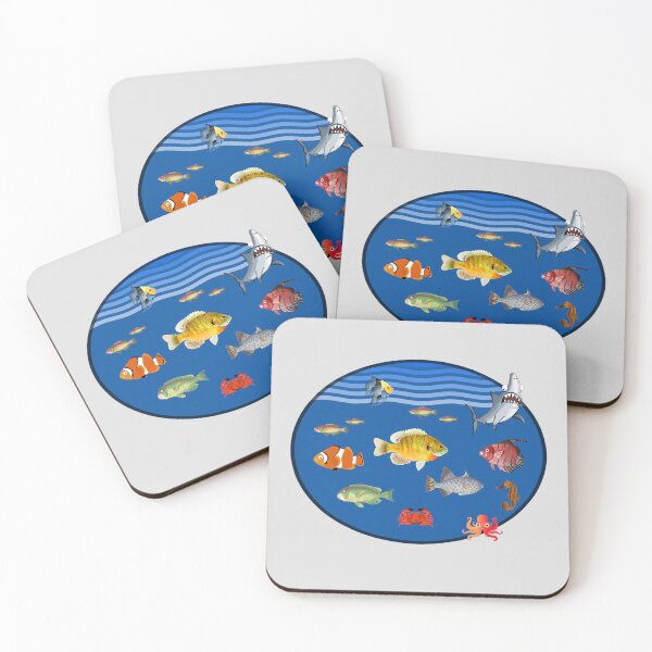 Item preview, Watch out for sharks! designed and sold by Julien Hebbrecht.