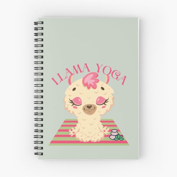 Item preview, Llama Yoga Baby Llama Easy Yoga Design for wild animal and yoga lovers  designed and sold by tranquilbeach.