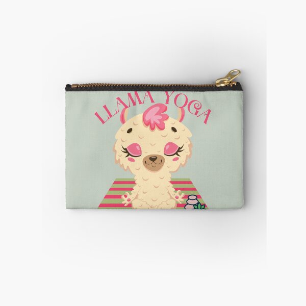 Item preview, Llama Yoga Baby Llama Easy Yoga Design for wild animal and yoga lovers  designed and sold by tranquilbeach.