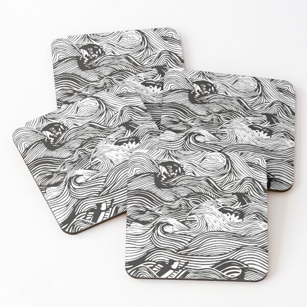 Item preview, Shark, Surfer and Black Sailor designed and sold by PavlovA982.