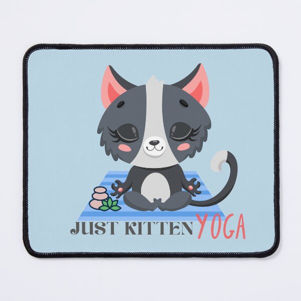 Item preview, Just Kitten Yoga Design for the cat and yoga lovers you know designed and sold by tranquilbeach.