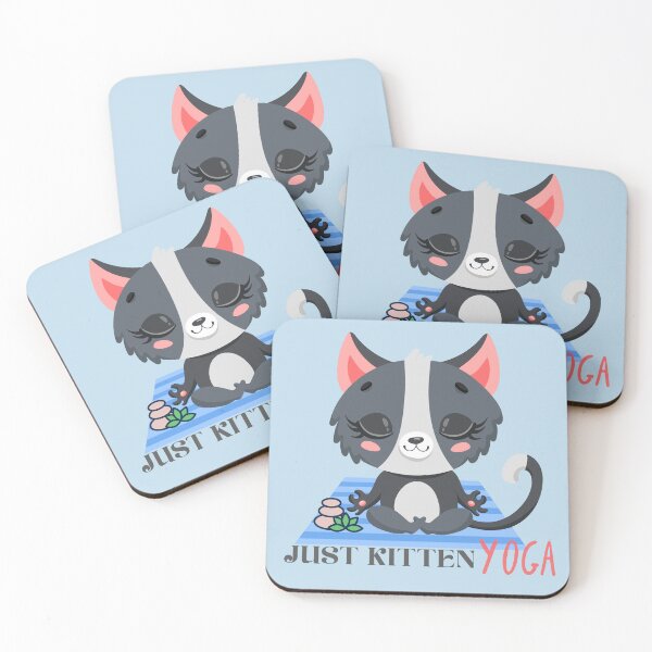 Item preview, Just Kitten Yoga Design for the cat and yoga lovers you know designed and sold by tranquilbeach.