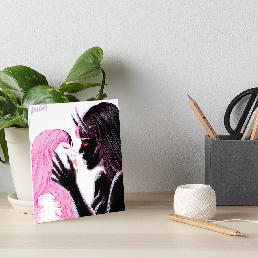 Item preview, Art Board Print designed and sold by Ariel80sMerch.