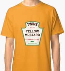 TWINS Yellow Mustard Classic T-Shirt