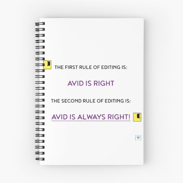 Item preview, The first rule of editing... designed and sold by CineticaVideo.