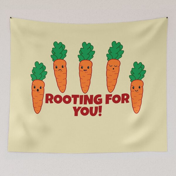 Item preview, Carrots are rooting for you designed and sold by Vladan Seva.