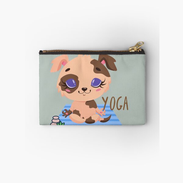 Item preview, Spotted Dog Yoga Design for puppy dog and yoga lovers in your life.  designed and sold by tranquilbeach.