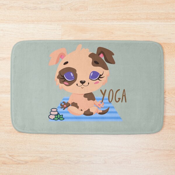Item preview, Spotted Dog Yoga Design for puppy dog and yoga lovers in your life.  designed and sold by tranquilbeach.