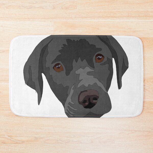 Item preview, Dark grey lab puppy designed and sold by LeahcarsArt.