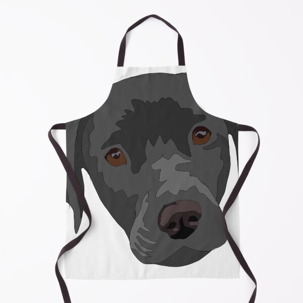 Item preview, Dark grey lab puppy designed and sold by LeahcarsArt.