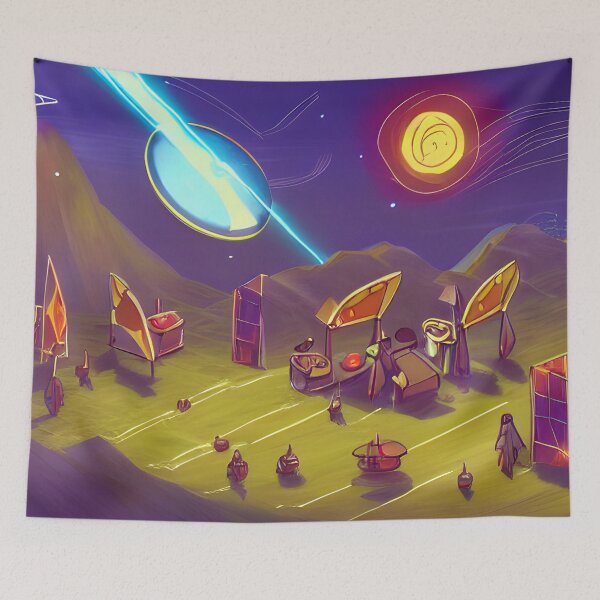 Item preview, Alien Street Market designed and sold by Jaraz.