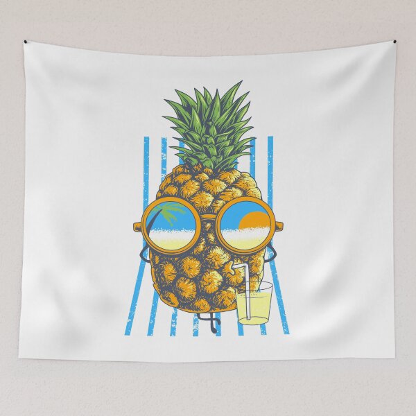 Item preview, Pineapple Sunbathe designed and sold by Quilimo Studio.