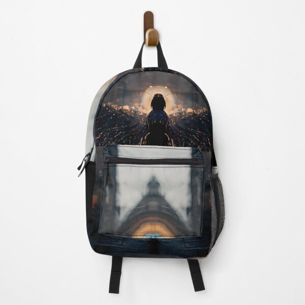 Item preview, Broken angel in front of a cathedral designed and sold by Tuko Designs.