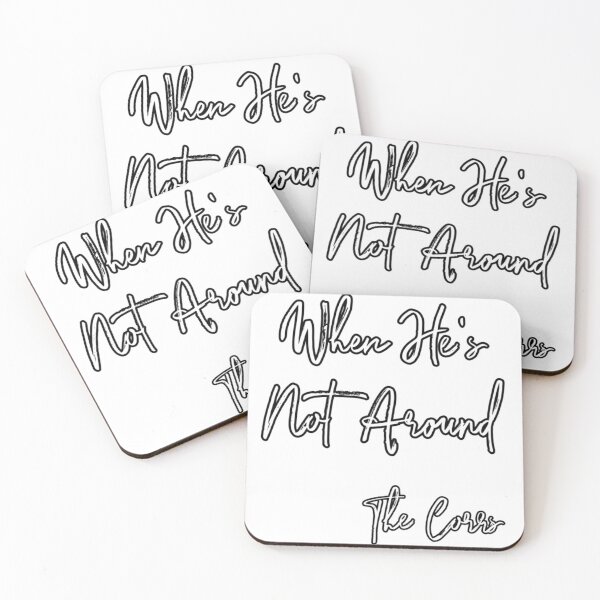 Item preview, When He's Not Around (the Corrs) designed and sold by AissTee.
