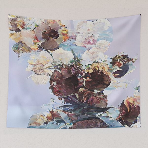 Item preview, Glass Bouquet-AI Floral Art designed and sold by BioDigital-Jazz.