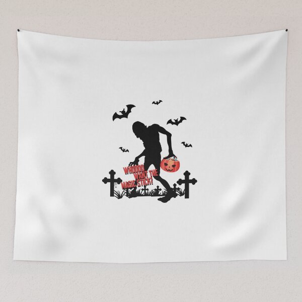 Item preview, Monster Zombie with Candy and magic stick Halloween designed and sold by Delpieroo.