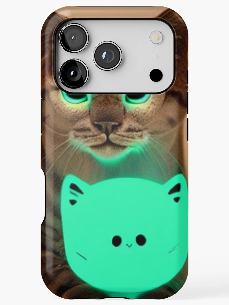 Thumbnail 1 of 4, iPhone Case, Contemplative Cat designed and sold by TiltedCode.