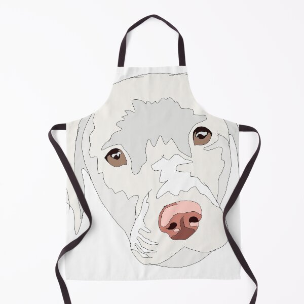 Item preview, White lab puppy designed and sold by LeahcarsArt.