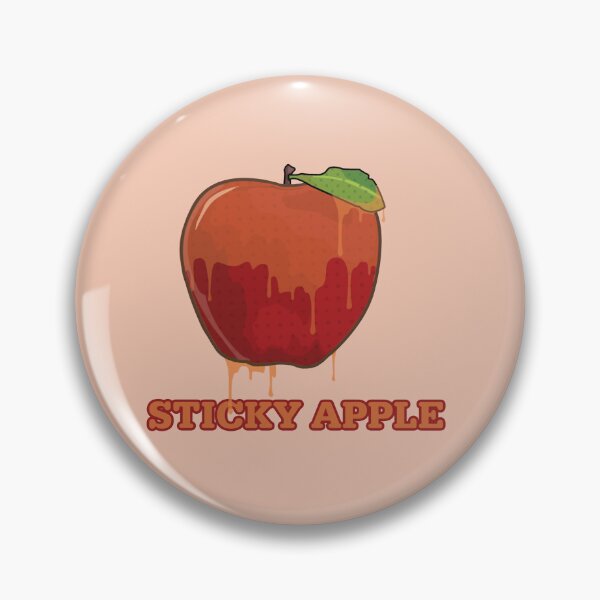 Item preview, Sticky Apple - AKBubblegum designed and sold by AKBubblegum.