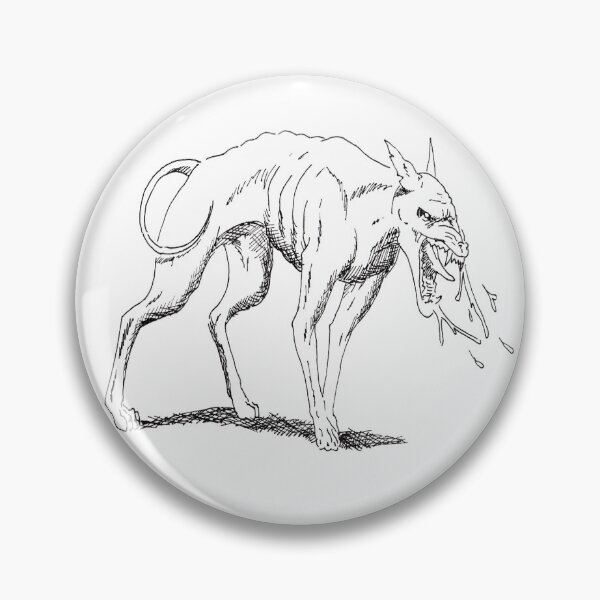 Item preview, Snarling Leucrocuta designed and sold by Rapunculus.