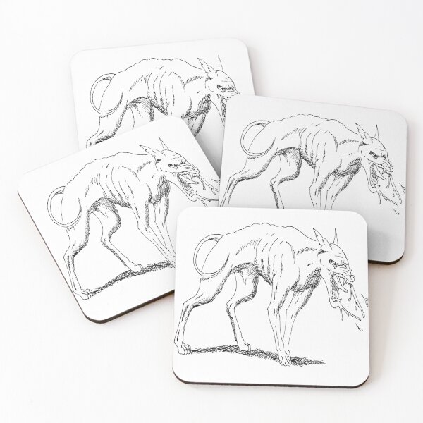 Item preview, Snarling Leucrocuta designed and sold by Rapunculus.