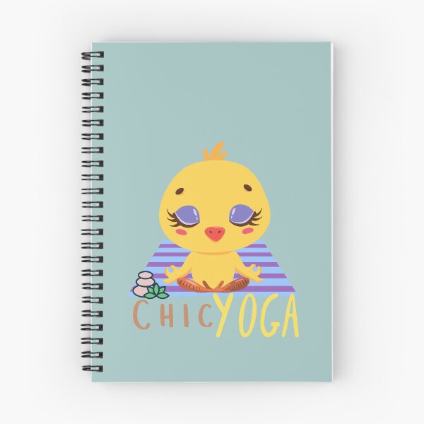 Item preview, Chic Yoga Baby Chicken Design for farm animal and yoga lovers  designed and sold by tranquilbeach.