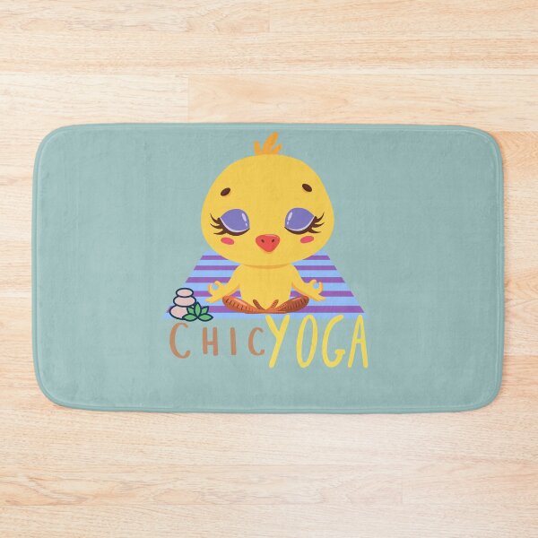 Item preview, Chic Yoga Baby Chicken Design for farm animal and yoga lovers  designed and sold by tranquilbeach.