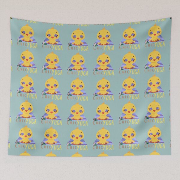 Item preview, Chic Yoga Baby Chicken Design for farm animal and yoga lovers  designed and sold by tranquilbeach.