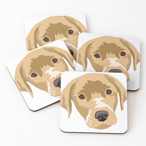 Item preview, Yellow lab puppy designed and sold by LeahcarsArt.