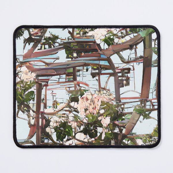 Item preview, Zen Garden Abstract-AI Floral Art designed and sold by BioDigital-Jazz.