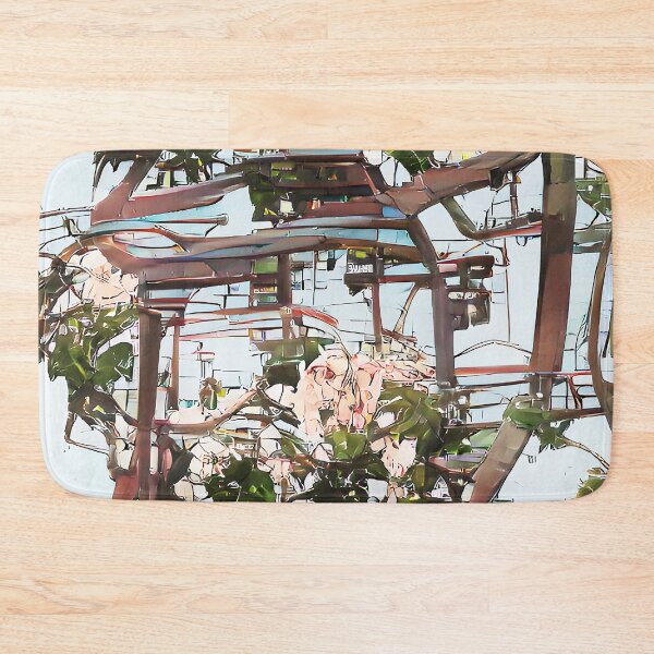 Item preview, Zen Garden Abstract-AI Floral Art designed and sold by BioDigital-Jazz.