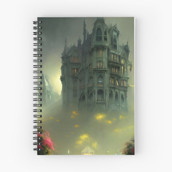 Item preview, La mansión en la niebla designed and sold by AlteredUrbane.