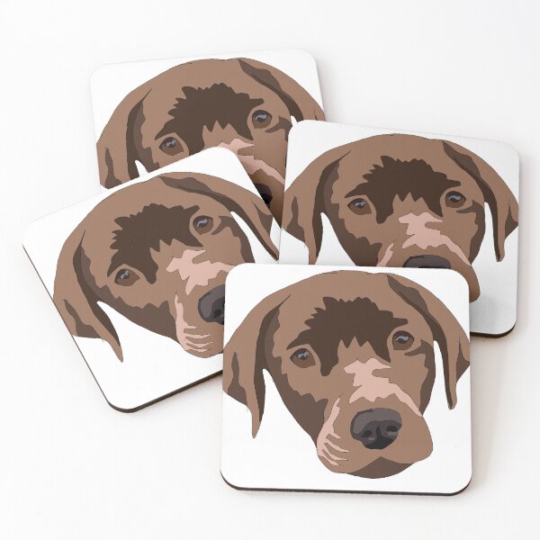 Item preview, Copy of Chocolate Labrador retriever puppy  designed and sold by LeahcarsArt.