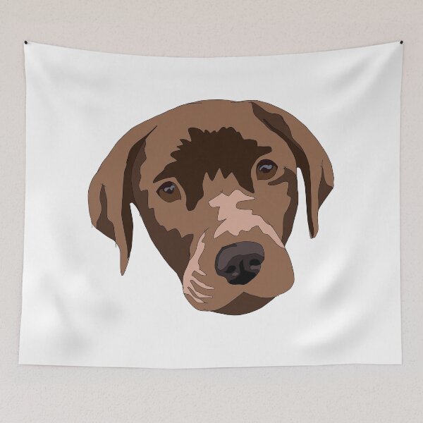 Item preview, Copy of Chocolate Labrador retriever puppy  designed and sold by LeahcarsArt.