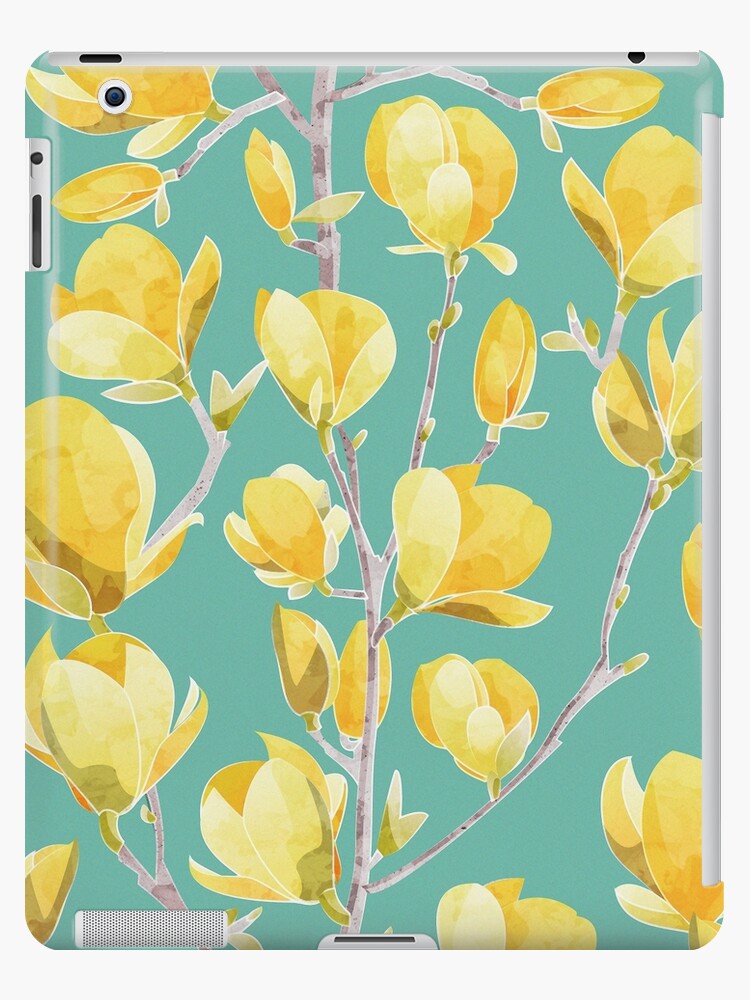 Funda y vinilo para iPad «Amarillo Magnolia Spring Bloom III» de  SelmaCardoso | Redbubble