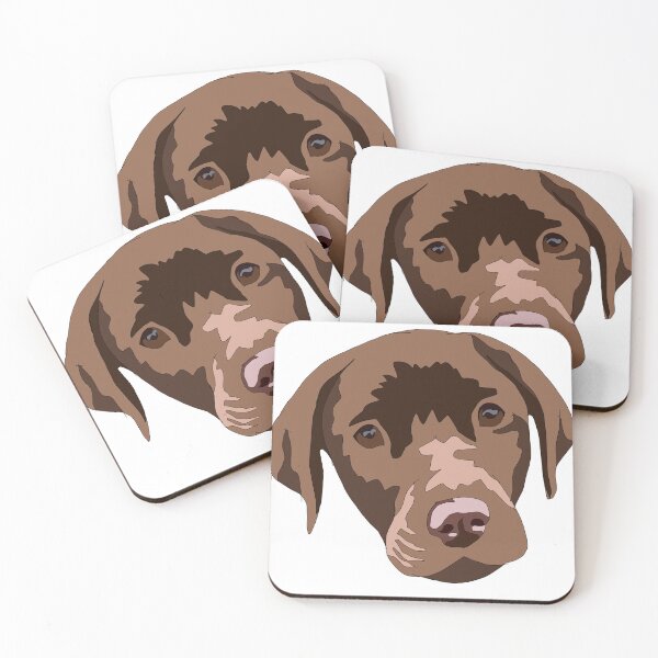 Item preview, Copy of Copy of Chocolate Labrador retriever puppy  designed and sold by LeahcarsArt.