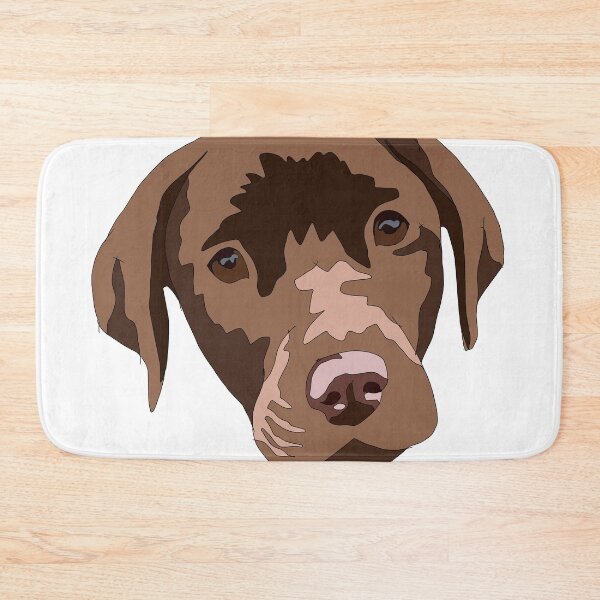 Item preview, Copy of Copy of Chocolate Labrador retriever puppy  designed and sold by LeahcarsArt.
