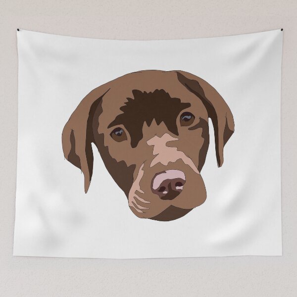 Item preview, Copy of Copy of Chocolate Labrador retriever puppy  designed and sold by LeahcarsArt.
