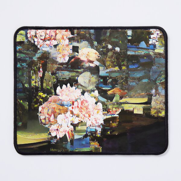 Item preview, Abstract Mountain Pool-AI Floral Art designed and sold by BioDigital-Jazz.